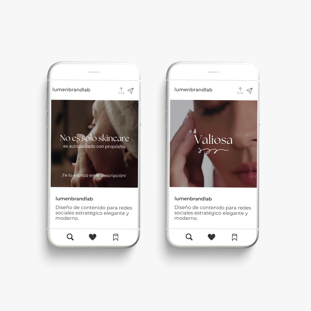 Creacion de Contenido para Marcas Personales de Belleza , Asesora de Belleza contenidos